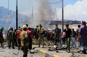 Bom xe nhắm vào quan chức chính phủ Yemen làm rung chuyển thành phố cảng Aden