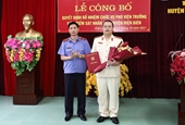 Trao quyết định bổ nhiệm Phó Viện trưởng VKSND huyện Điện Biên