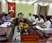 VKSND tỉnh Nghệ An tham gia xét giảm thời hạn chấp hành án phạt tù cho hơn 1 100 phạm nhân