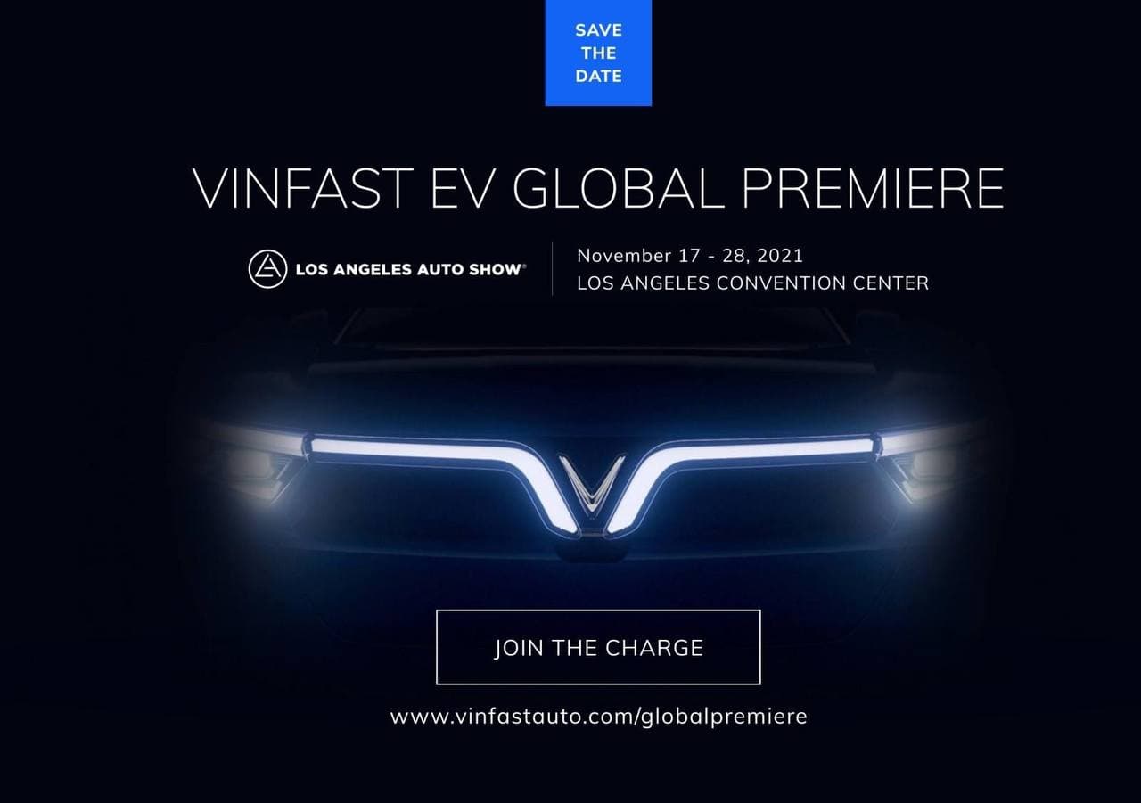 VinFast công bố 2 mẫu xe điện mới tại Los Angeles Auto Show 2021