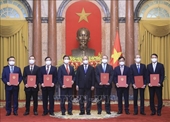 Chủ tịch nước trao quyết định bổ nhiệm 8 đại sứ, trưởng cơ quan đại diện Việt Nam ở nước ngoài