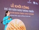 Quảng Ninh khởi công dự án sân Golf Đông Triều