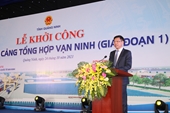 Quảng Ninh khởi công Bến cảng tổng hợp Vạn Ninh với tổng mức đầu tư hơn 2 nghìn tỉ đồng