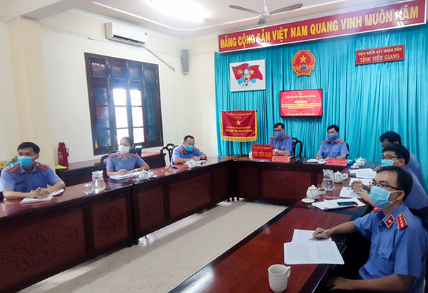 VKSND tỉnh Tiền Giang Mô hình Tổ khoa học giúp giải quyết án dân sự phức tạp