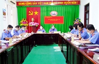 Đảng ủy VKSND tỉnh Hậu Giang sơ kết công tác quý III năm 2021