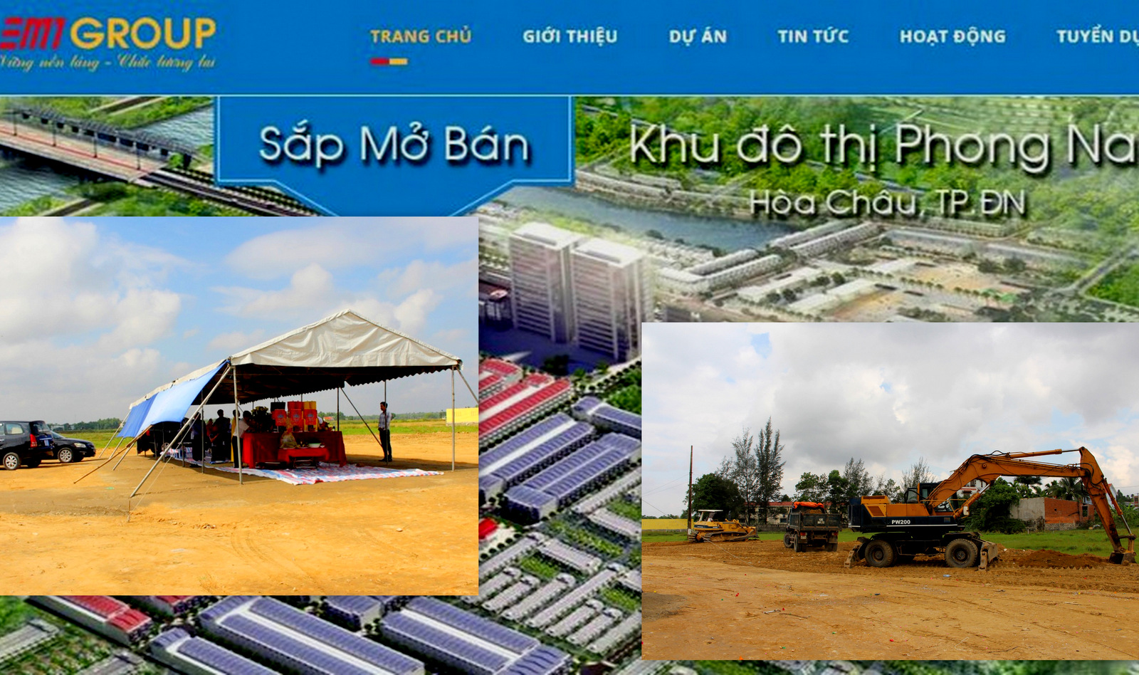 Thông tin bất ngờ tại dự án BĐS chưa được giao đất, doanh nghiệp đã khởi công và giới thiệu dự án