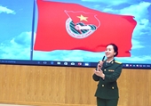 Nữ Thiếu úy VKSQS giành giải Ba toàn quân, giải Nhất cấp Quân khu Hội thi cán bộ Đoàn giỏi năm 2021