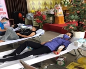 Cán bộ, công chức VKSND tỉnh Long An tham gia hiến máu tình nguyện