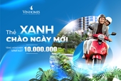 Vinhomes tặng cư dân 30 000 voucher xe máy điện VinFast
