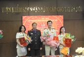 VKSND cấp cao tại Hà Nội công bố quyết định điều động, bổ nhiệm lãnh đạo Viện nghiệp vụ, cấp phòng