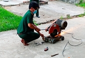 VKSND tỉnh Bình Thuận trực tiếp kiểm sát việc tiêu hủy vật chứng là vũ khí quân dụng