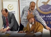 Con trai của cố lãnh đạo Libya Gaddafi chính thức tranh cử Tổng thống