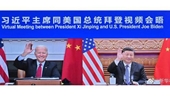Tổng thống Mỹ Joe Biden và Chủ tịch Trung Quốc Tập Cận Bình hội đàm trực tuyến