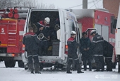 Nổ khí mê tan dưới đường hầm sâu 250m ở Nga, 52 thợ mỏ và cứu hộ thiệt mạng