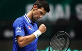 Djokovic giúp ĐT Serbia khởi đầu thuận lợi ở Davis Cup