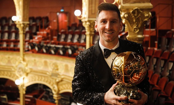 Lionel Messi lần thứ 7 giành danh hiệu Quả bóng Vàng