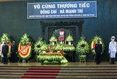 Tổ chức trọng thể Lễ tang nguyên Viện trưởng Viện kiểm sát nhân dân tối cao Hà Mạnh Trí