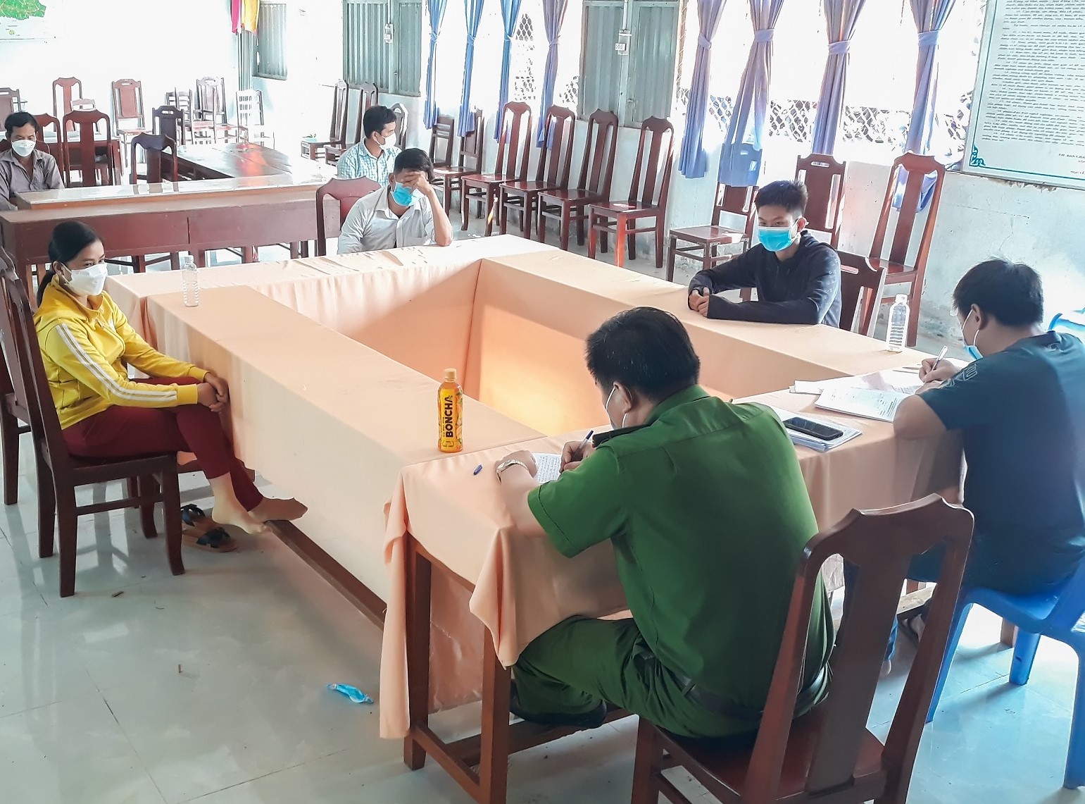 Xử lý nhóm đối tượng tổ chức đánh bida trong khu vực phong tỏa COVID-19