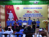 Đảng bộ VKSND tỉnh Bình Định thực hiện tốt việc học tập và làm theo tư tưởng, đạo đức, phong cách Hồ Chí Minh