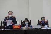 Đại diện Viện kiểm sát xét hỏi làm rõ lời khai mâu thuẫn của Nguyễn Đức Chung về công ty “sân sau”