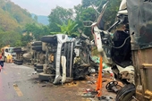Tai nạn giao thông nghiêm trọng trên QL6, 4 người thương vong