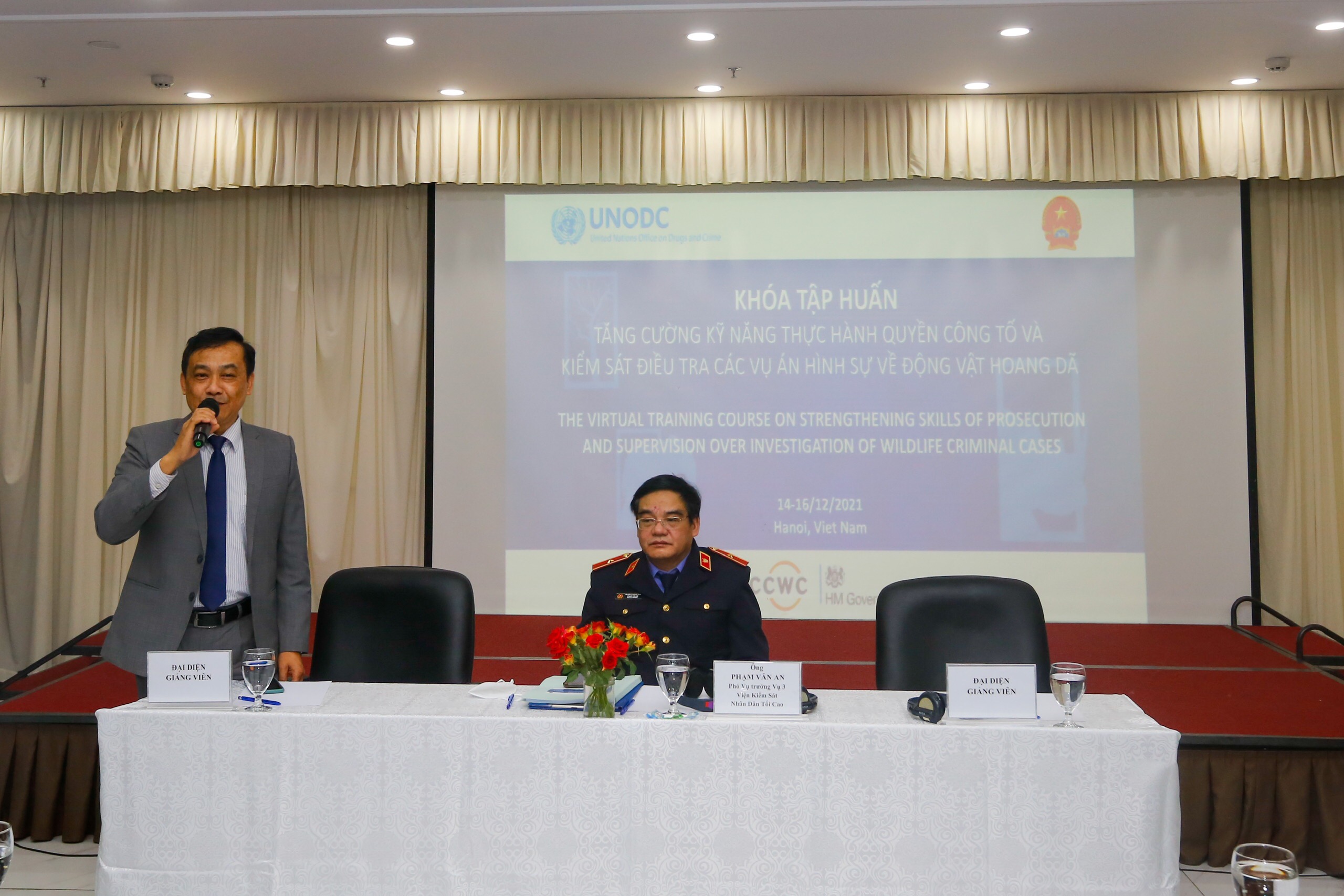 Tập huấn công tác Thực hành quyền công tố và Kiểm sát điều tra các vụ án hình sự về động vật hoang dã