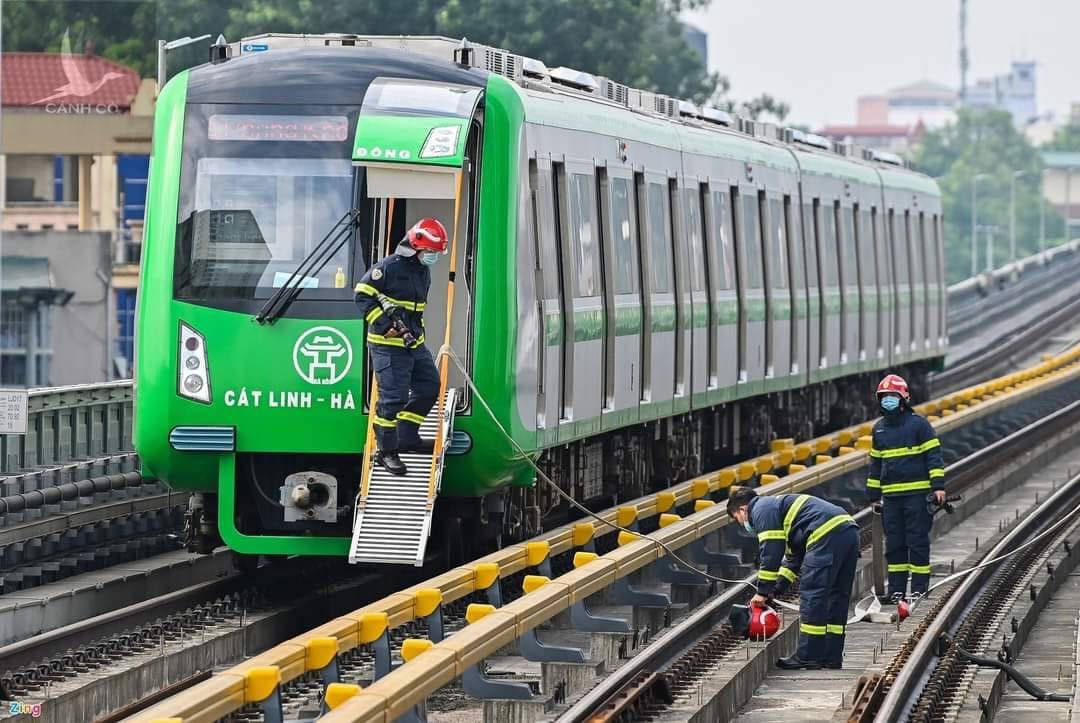 Hành khách đi tàu Cát Linh - Hà Đông có thể tiếp tục gặp diễn tập sự cố, không báo trước