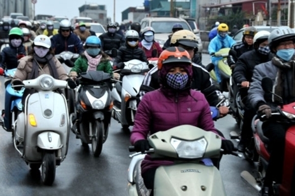 Miền Bắc ngày nắng hanh, đêm và sáng trời rét