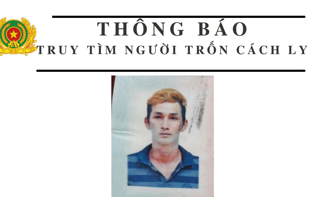 Truy tìm nam thanh niên nhập cảnh nhiễm COVID-19 trốn cách ly