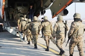Lực lượng gìn giữ hòa bình CSTO bắt đầu rút khỏi Kazakhstan
