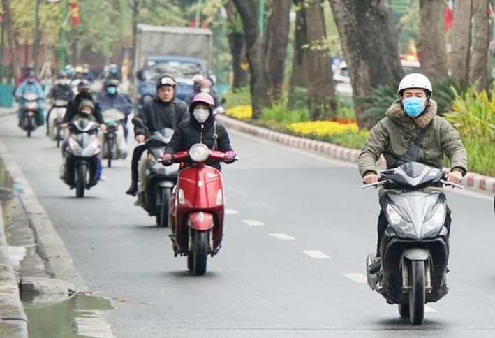 Không khí lạnh tăng cường, miền Bắc trời rét, mưa lớn và dông