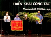 Viện kiểm sát nhân dân TP Hồ Chí Minh đón nhận Cờ thi đua của Chính phủ
