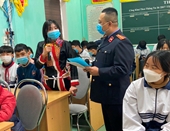 VKSND huyện Bình Liêu tuyên truyền pháp luật cho học sinh