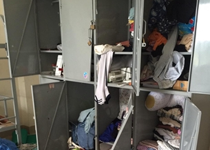 Ký túc xá sinh viên Đại học Quốc gia TP HCM bị cạy phá