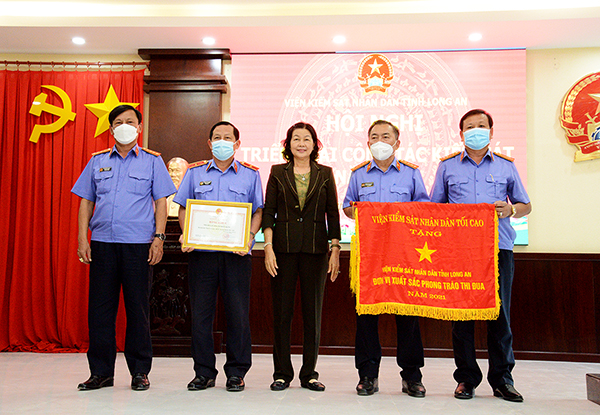 VKSND tỉnh Long An đạt nhiều thành tích trong các phong trào thi đua