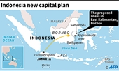 Indonesia quyết định dời thủ đô đến đảo Borneo