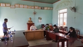 VKSND huyện Lắk kiểm sát trực tiếp việc thực hiện kiến nghị tại UBND cấp xã