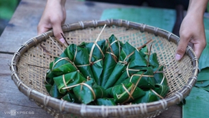 Bánh coóc mò của người Tày ở Tuyên Quang