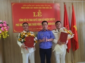 Điều động, bổ nhiệm 2 Phó Trưởng phòng VKSND tỉnh Đắk Lắk