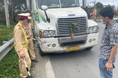 Gây tai nạn rồi bỏ chạy, xe container bị bắt khi đến Đà Nẵng