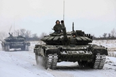 Nga bắt đầu rút quân khỏi biên giới với Ukraine, căng thẳng Moscow-Kiev hạ nhiệt
