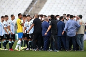 Trận Brazil - Argentina sẽ đá lại, 4 đồng đội của Messi nhận án phạt
