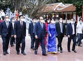Chủ tịch nước dự lễ khánh thành Đền thờ Tây Sơn Tam Kiệt