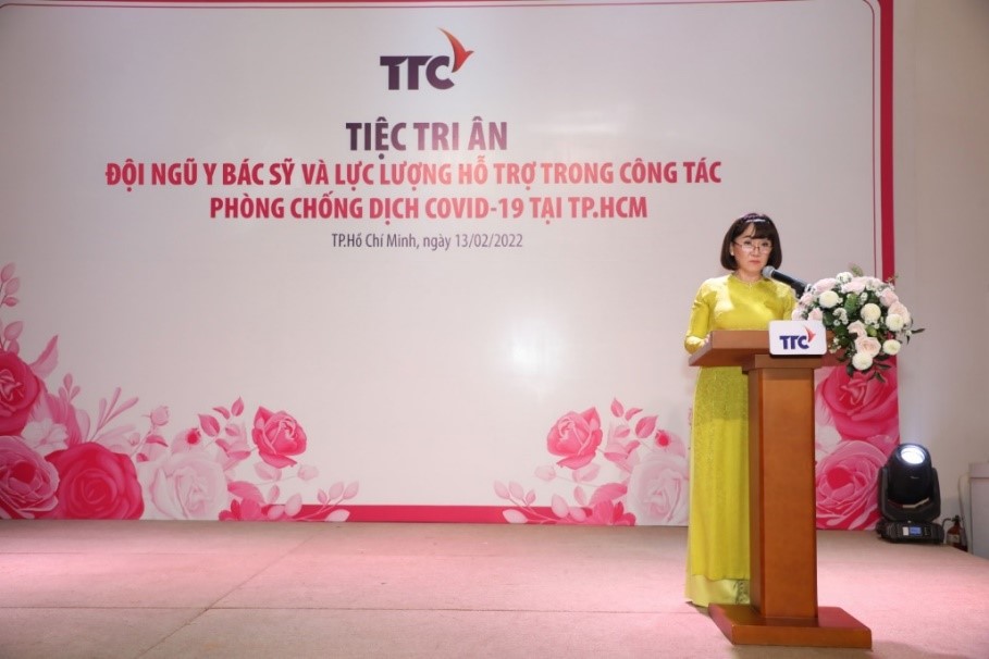 Tập đoàn TTC tri ân những đóng góp phi thường của lực lượng tuyến đầu