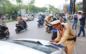 Ngày 18 2 Hà Nội phát hiện, xử lý 466 trường hợp vi phạm Luật Giao thông đường bộ