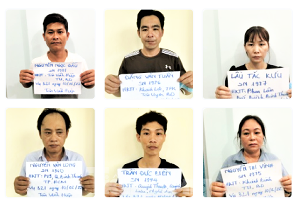 Công an thị xã Tân Uyên phá đường dây ghi số đề và cá độ bóng đá