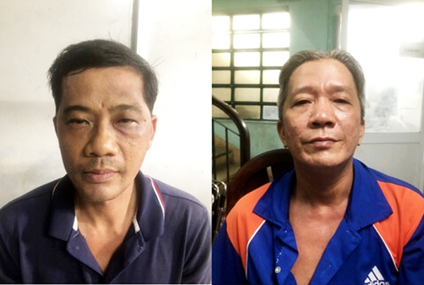 Hai xe ôm tại Quận 1 bị bắt vì lập mưu cướp điện thoại của khách nước ngoài