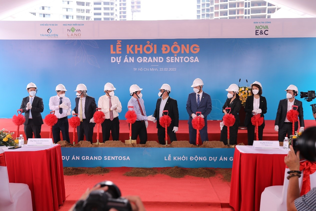 Chính thức khởi động dự án Grand Sentosa tại khu Nam Sài Gòn