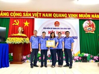 Vượt khó, đơn vị Thanh tra - Khiếu tố của VKSND tỉnh Đồng Tháp hoàn thành xuất sắc nhiệm vụ