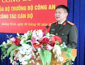 Giám đốc Công an tỉnh Quảng Ninh làm Cục trưởng Cảnh sát kinh tế